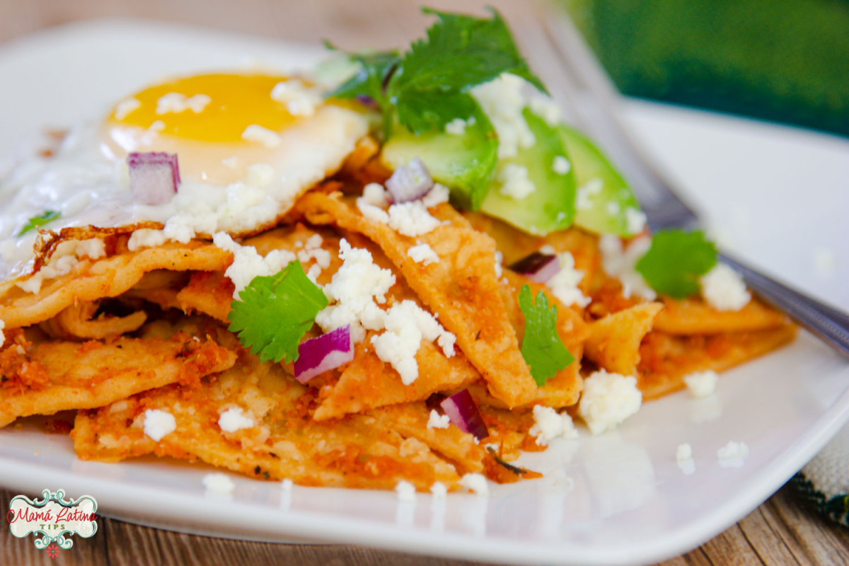 Chilaquiles rojos 22