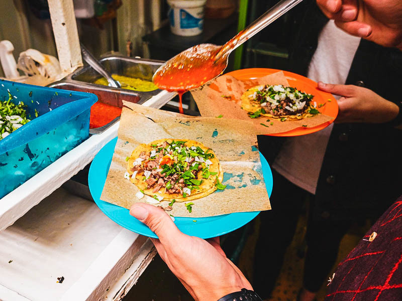 Tacos en cdmx