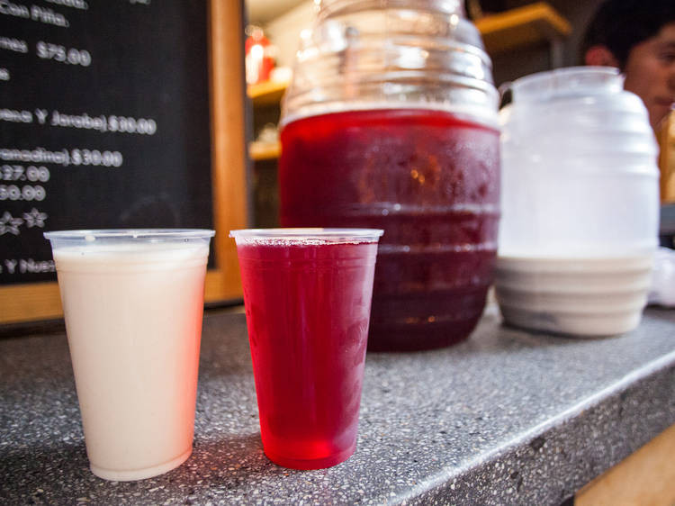 Aguas frescas en cdmx